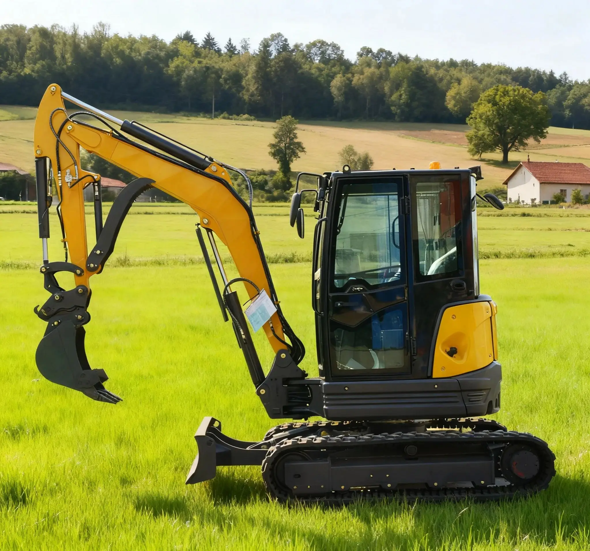

Crawler excavator hydraulic excavator price Small crawler excavator China 3-ton 3.5-ton excavator