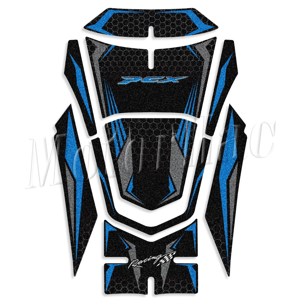 Motorrad-Tankpad-Aufkleber Roller-Schutzabdeckung Zubehör Wasserdicht Für Pcx 125 150 160 Pcx160 2021-2024 2023 – Detail 3