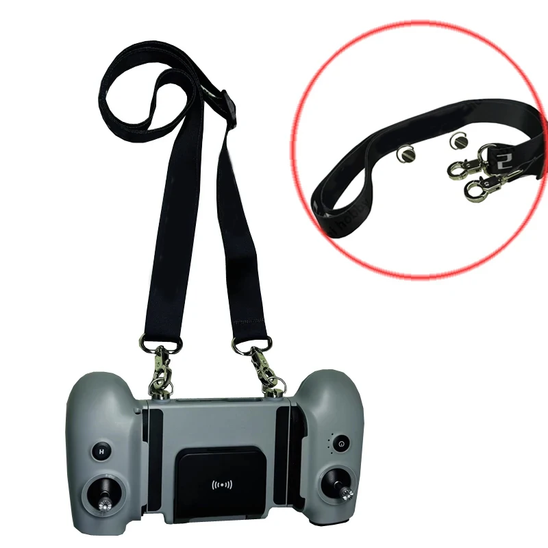1PCS for ATOM 2 Drone Remote Controller Non-slip Shoulder Strap Light-weight Screw-fixed Lanyard 76-140cm Adjustable Neck Belt
