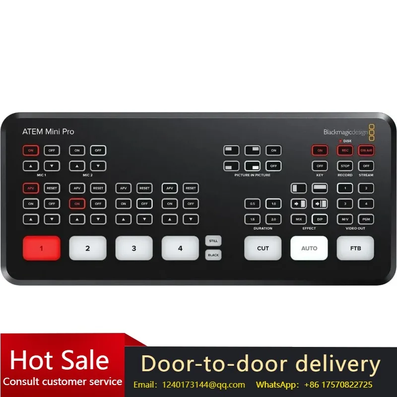 

2026 Sell: Authenticity Guarantee. ATEM Mini Pro Live Stream Switcher, USA