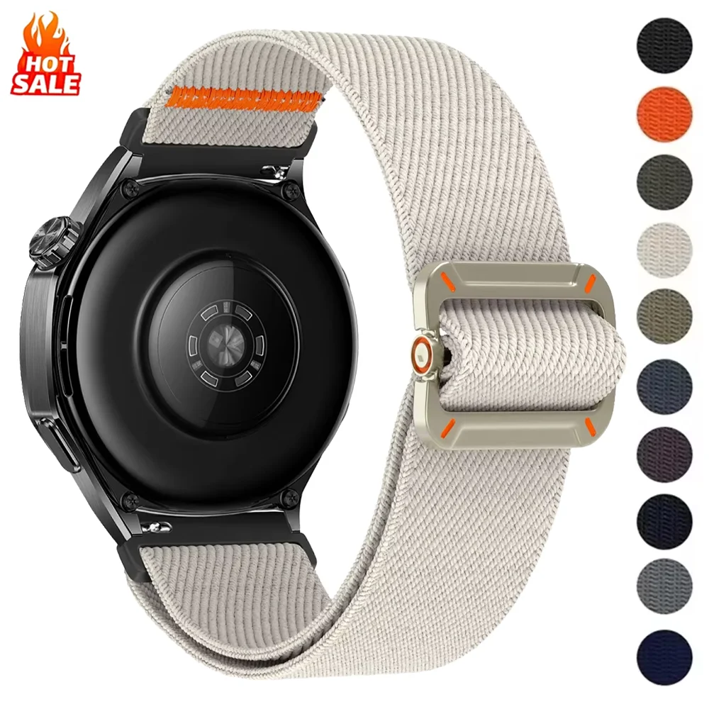 20 22 mm Nylonarmband für Garmin Venu 4 3 2 Band Forerunner 265 255 245 165 Music/Vivoactive 6 5 4/Venu Sq 2 Plus geflochtenes Armband