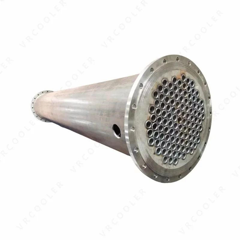 Shell and Tube Type Evaporator 12 Ton Heat Exchange Tube Oil Cooler for Boat