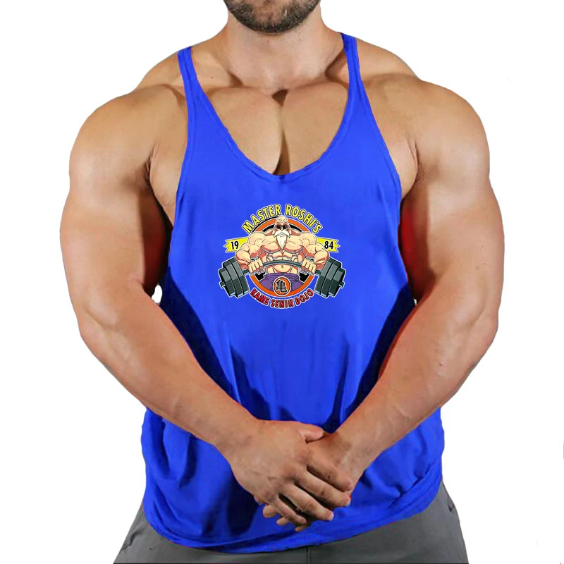 HOT Sale Men\'s Casual Tank Tops Summer Bodybuilding Sleeveless Vest Casual Fashion Male Tees Gym Workout Vest Factory Outlet