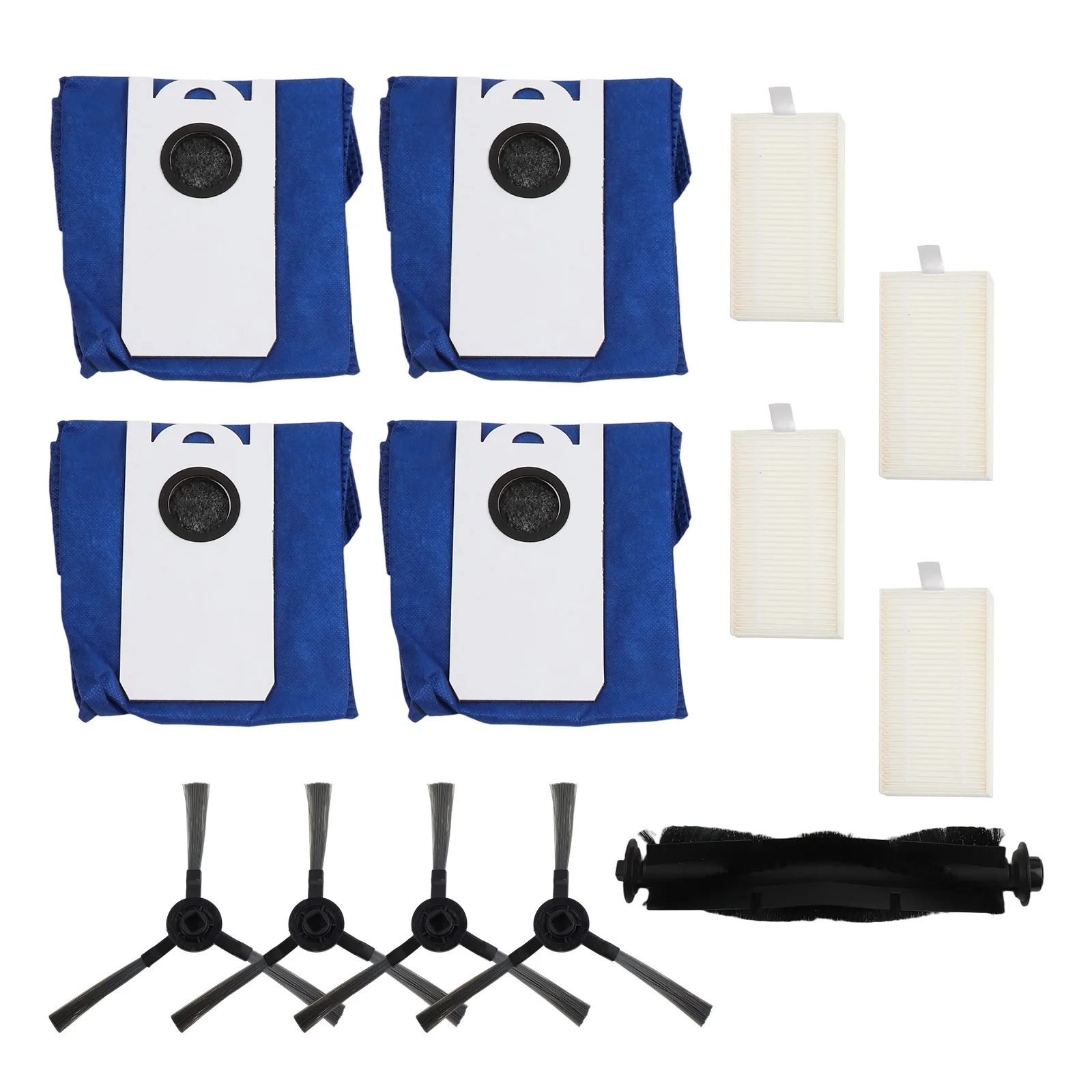 Запчасти для робота-пылесоса BObsweep Dustin, основная/боковая щетка + фильтр + сменный комплект для пылесборника, аксессуары