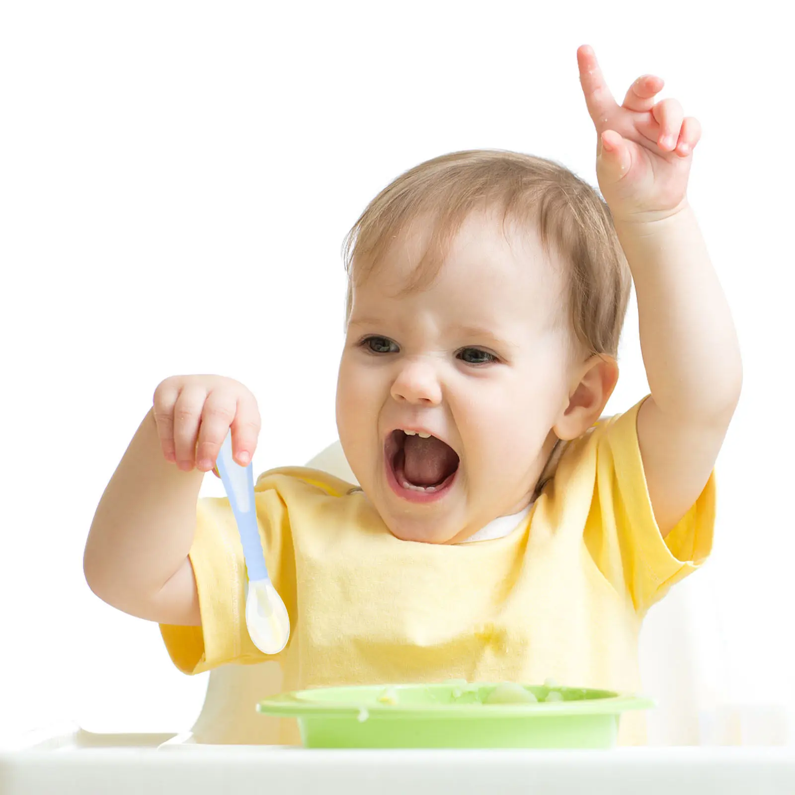 

Набор из 3 силиконовых ложек для кормления младенцев, обучающие ложки для новорожденных, с нескользящей ручкой, термостойкие, безопасные для пищевых продуктов