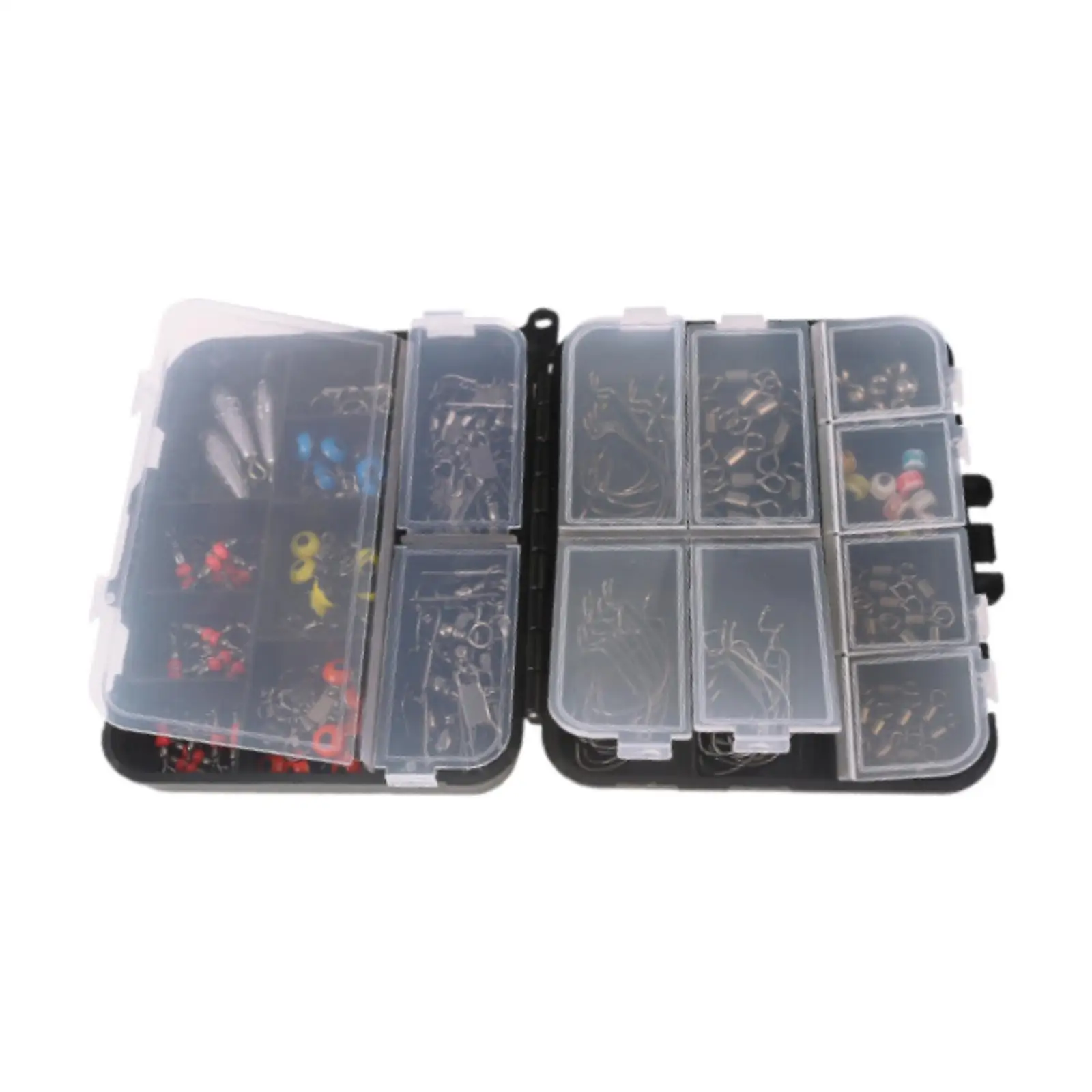 158Pcs Fishing Hooks Portable Fishing Accessories Set for Trout Walleye Bass