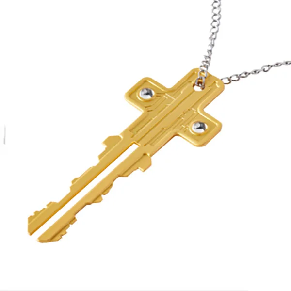AI Necklace Pendant Sweater Chain Mission Impossible 7 Fatal Liquidation Tom Cruise Movie Peripheral Key Pendant