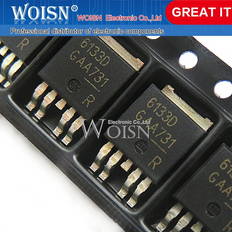 10PCS BTS6133D BTS6133 TO-252-4