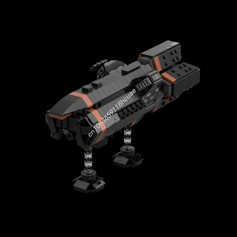 

602pcs MOC MCRN Scirocco 1:900 nan Building Blocks Christmas Gift Adult Collector Premium Model Perfect for Display Education