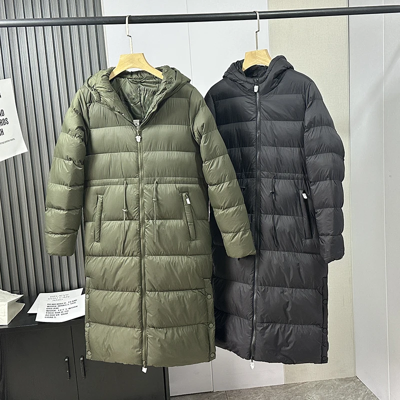 

Женская теплая куртка средней длины с капюшоном, двойной молнией, утепленная хлопковая, свободного кроя, комфортная, с флисовой подкладкой...