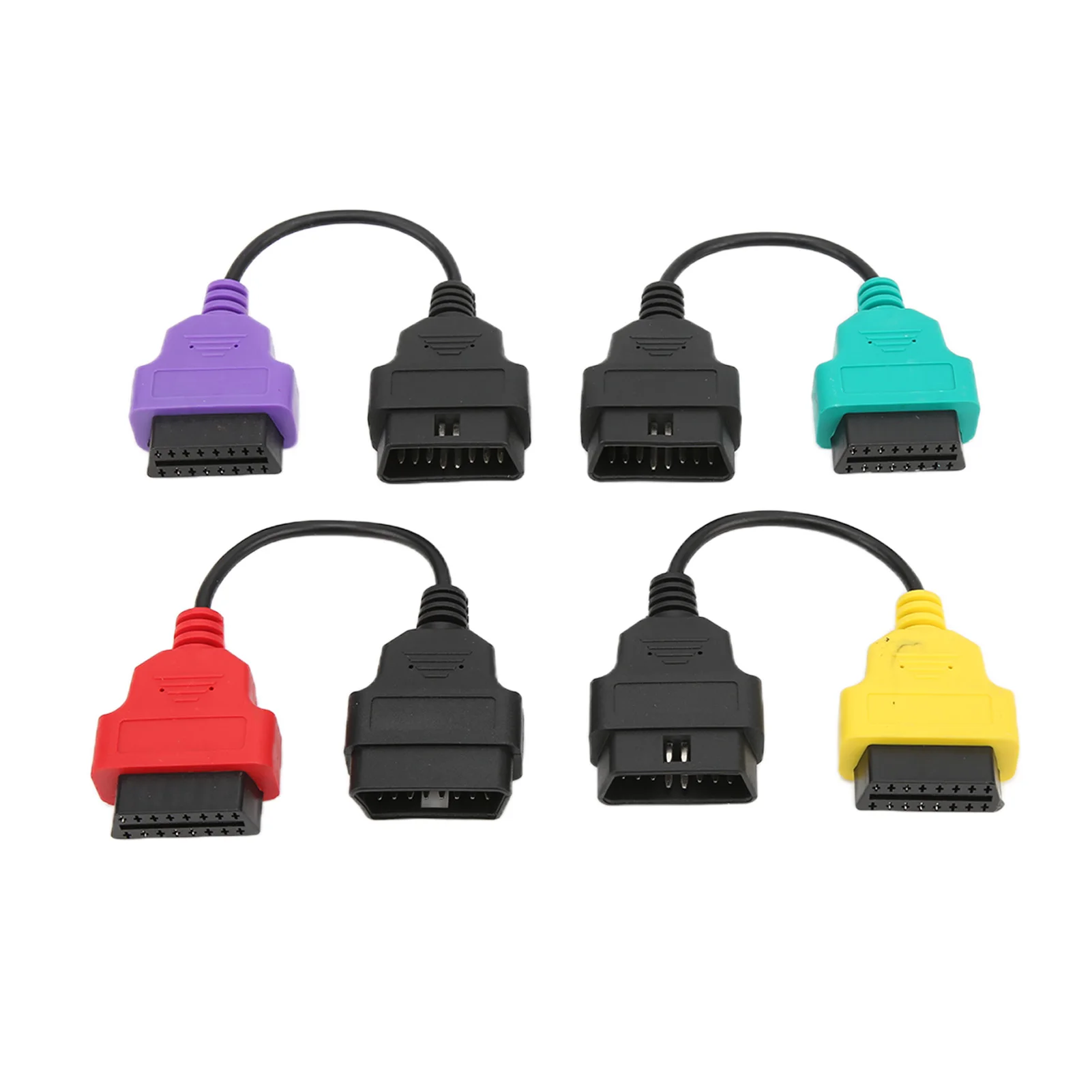 

4 шт. OBD2 сканер кабель адаптер диагностический разъем автомобильный сканирующий инструмент замена для Fiat ECU