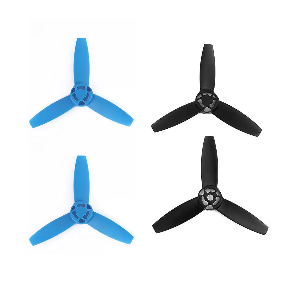 2Pair Black Blade Propellers Parrot 3.0 Drone Replacement Blades Lightweight Strong Efficiency