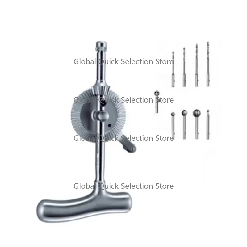 Reusable CE Certified Or-thopedic Hand Drill Set Stille Pattern Stainless Steel Construction High Quality Instruments