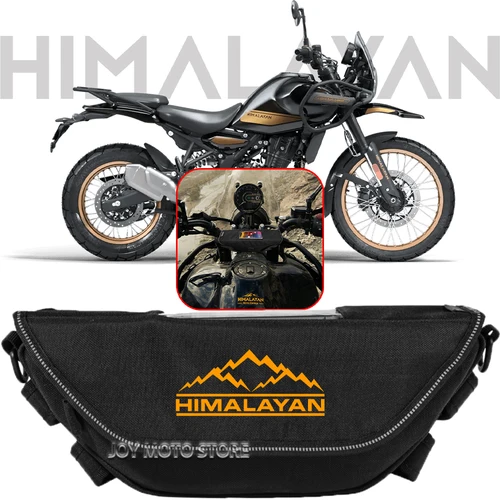 Bolsa de herramientas para accesorios de motocicleta Himalayan 450 himalayan450, impermeable y a prueba de polvo, práctica bolsa de manillar de viaje