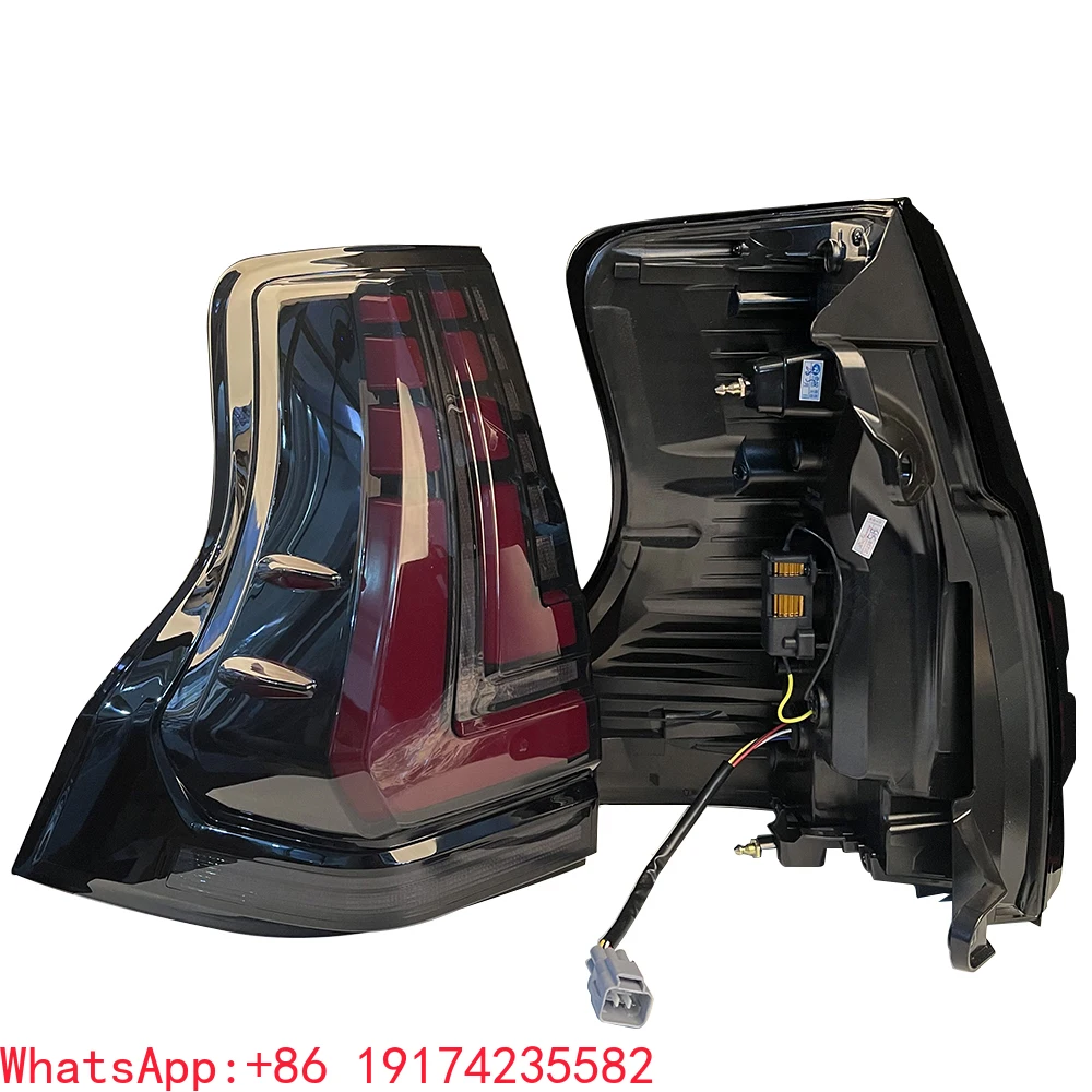 

Set 2010 to 2020 Gx400 Gx460 Led Tail Lamp FJ150 Brake Praking Reverse Light Fowing Turn Signal for lexus Prado