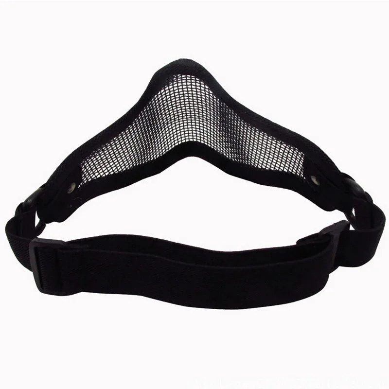 MYTactical Airsoft Mask Outdoor Hunting Metal Wire Mesh Protective Mask BB Gun Shooting Paintball Accessories