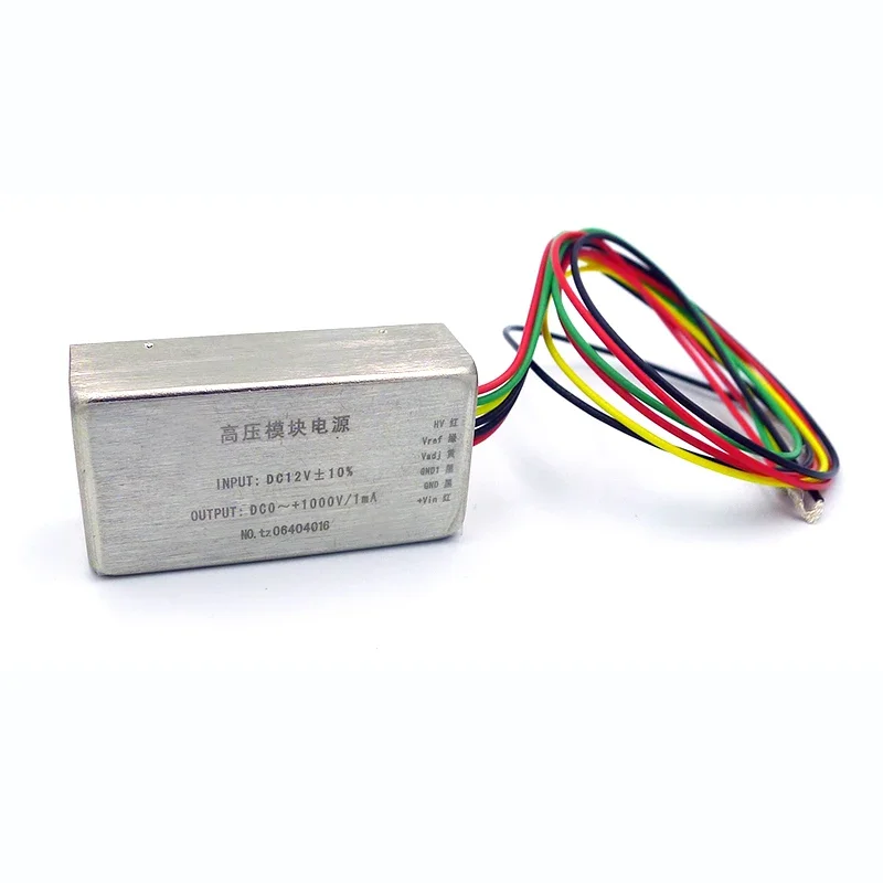 Power Module Positive High Voltage Module 12v Output 1000v 1mA High Voltage Module Zinc Cupronickel Material