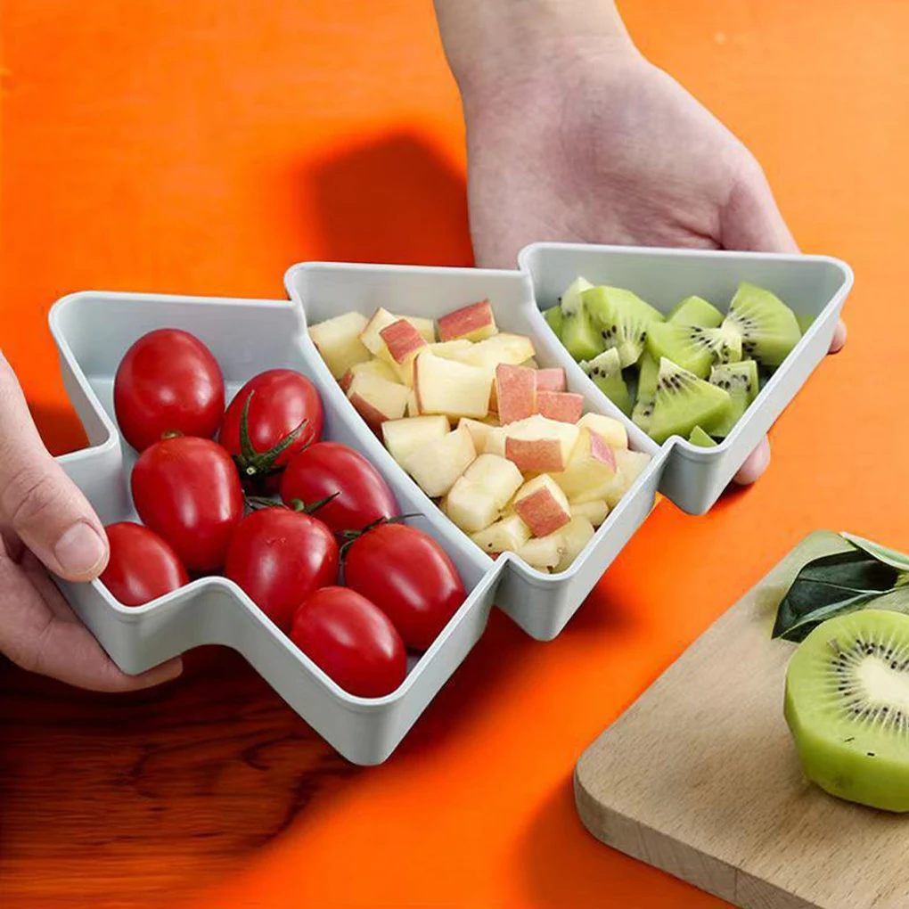 จานผลไม้ต้นคริสต์มาสแต่งงานของตกแต่งงานปาร์ตี้คริสต์มาส1ชิ้นของขวัญสุขสันต์วันปีใหม่2025 2024บ้าน