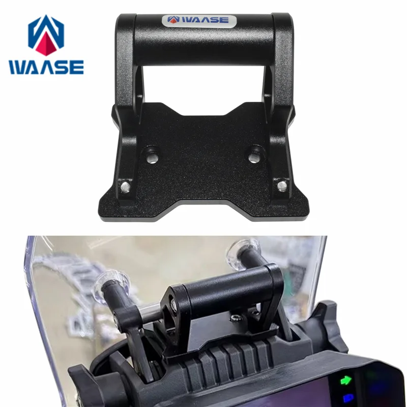 WAASE For CFMOTO CF 450MT 450 MT CF450MT 2024 2025 Mobile Phone GPS Plate Bracket Stand Holder Phone Support
