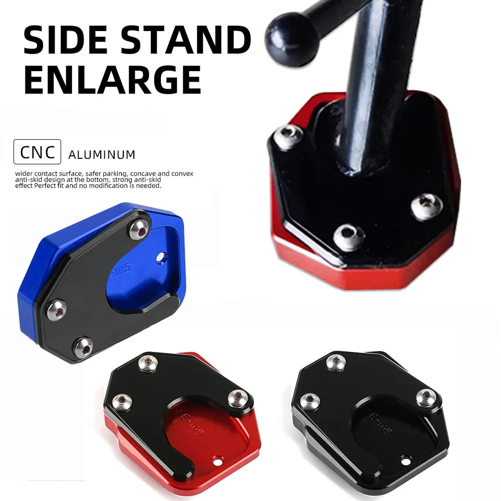 

For Honda CBR600RR CBR 600 RR CBR 600RR CBR600 RR 2013 2014 2015 Foot Side Stand Pad Plate Kickstand Enlarger Support Extension