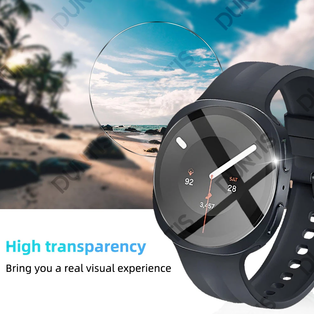 9H Tempered Glass Screen Protector for Samsung Galaxy Watch 9 40mm 44mm Easy Installation Glass Protection Film Accessories