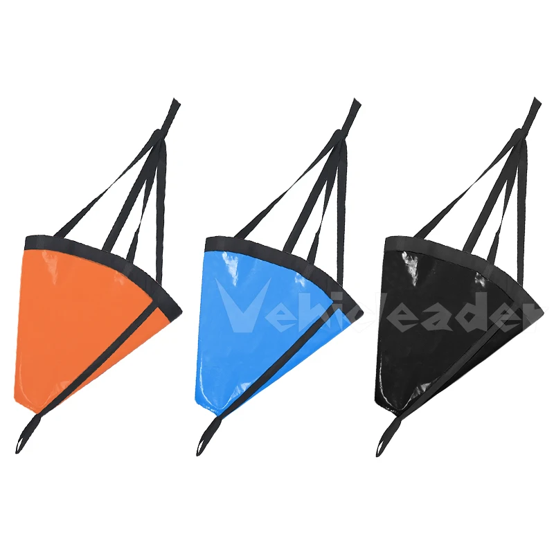 18/24 Inch Drift Sock Sea Anchor Drogue with 30ft Kayak Tow Rope Line Buoy Ball for Fishing Boat Trolling Sock