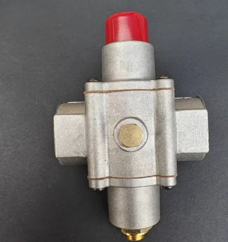 Gas Safety Control Valve F72YN‑1 F72YN‑4, Commercial Stove Flame‑Out Protection Auto Gas Cut‑Off Solenoid Valve