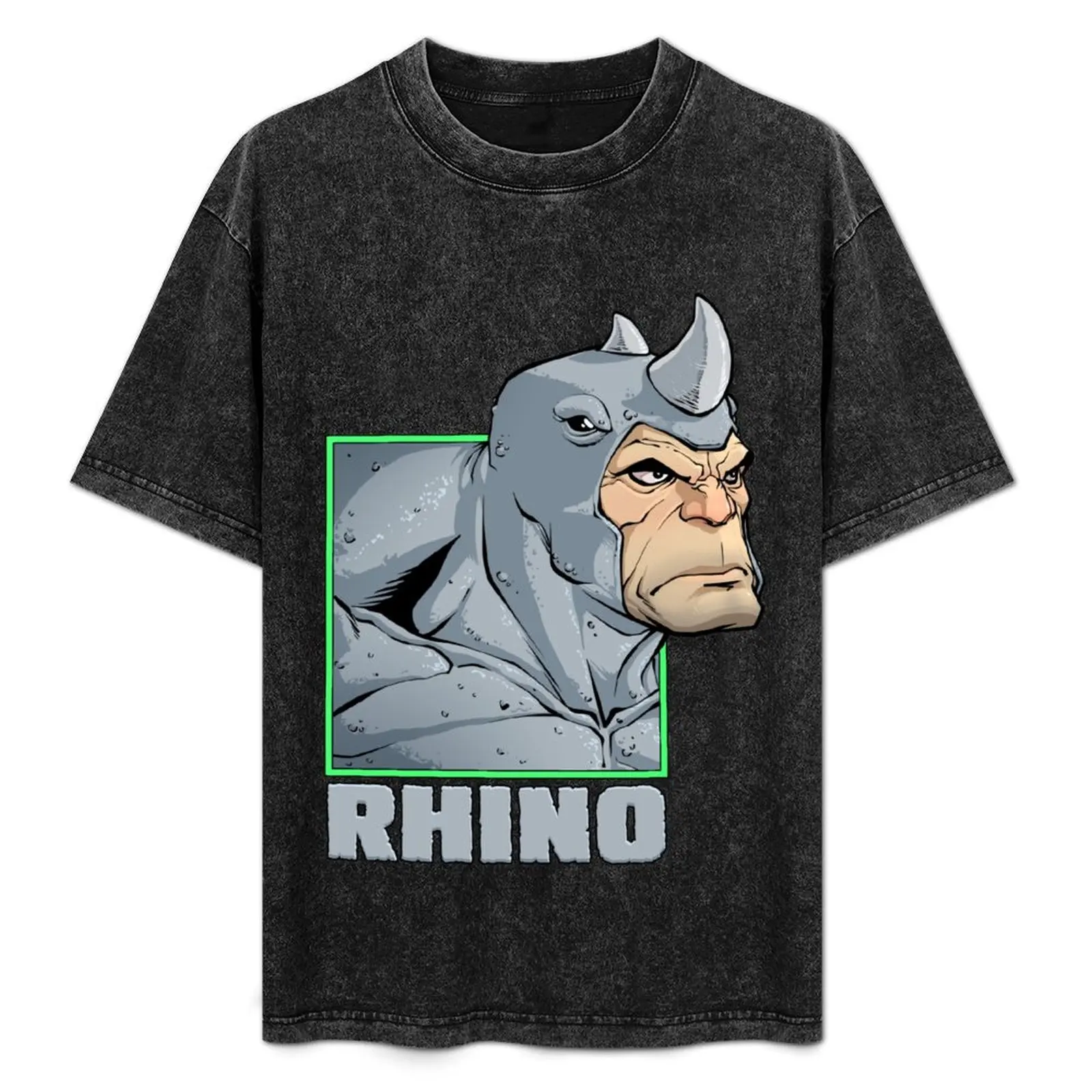 

Rhino T-Shirt Basic Short Sleeve Cotton Blend T-Shirt
