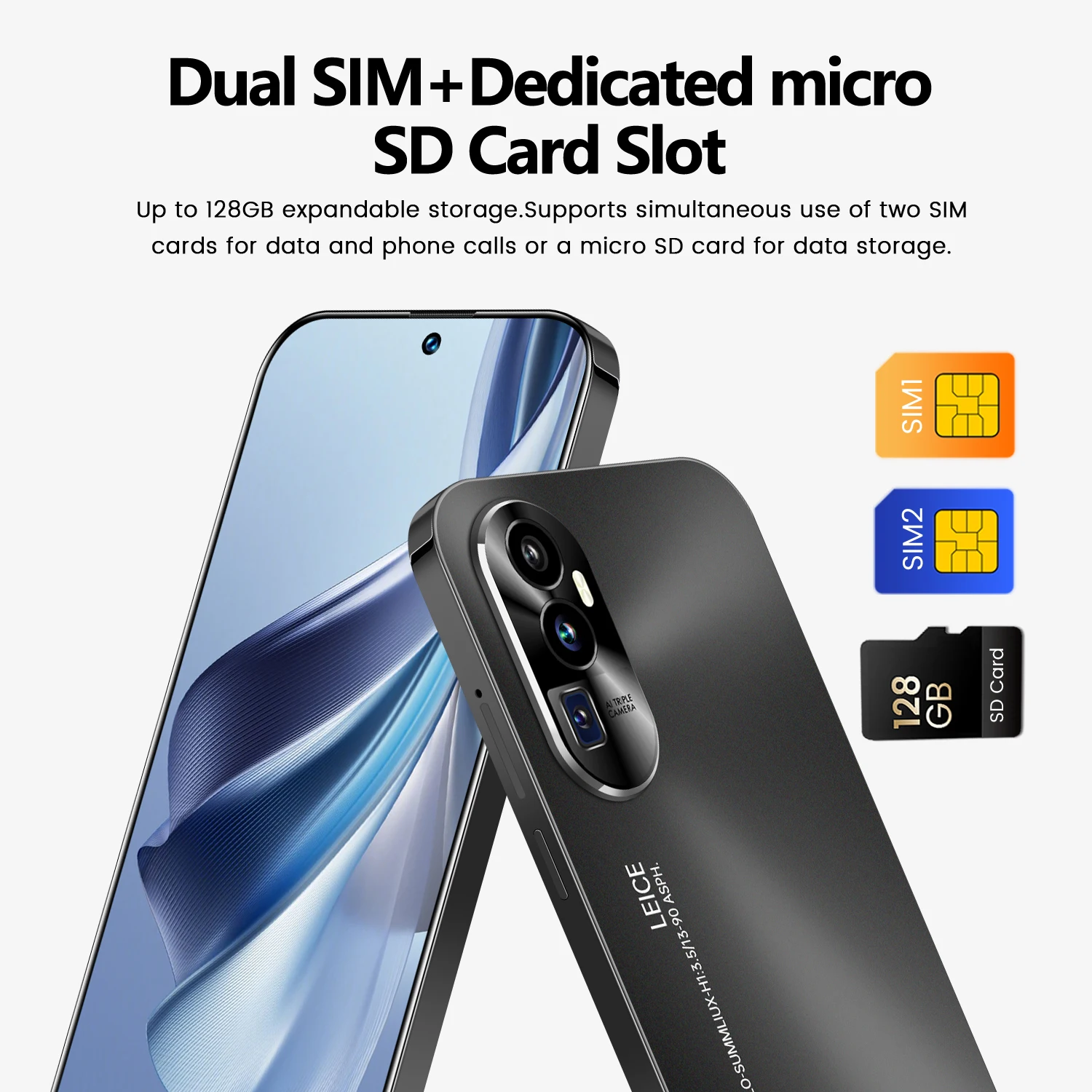 Original 5G Dual Sim Smartphone Android, Telemóveis, Celular desbloqueado, Versão Global, Tela HD, Reno10 Pro +, 7.3