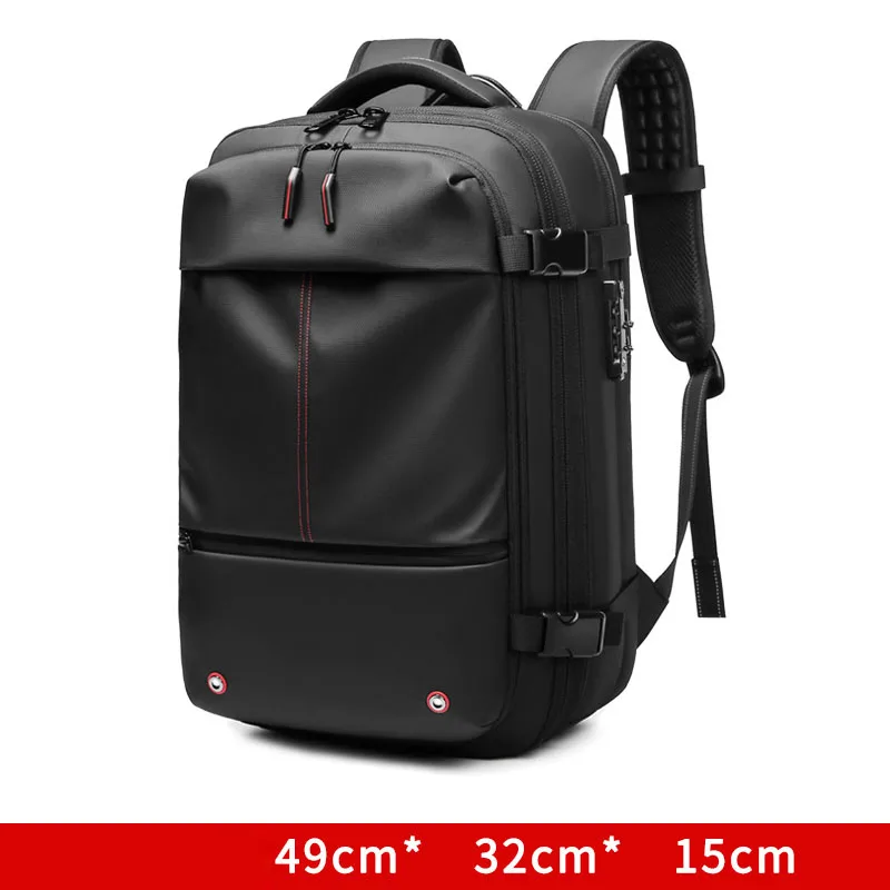 2024 Large Capacity Vacuum Compression Leisure Travel Backpack Fashion Men Dry Wet Separation Business Multi functional Backpack