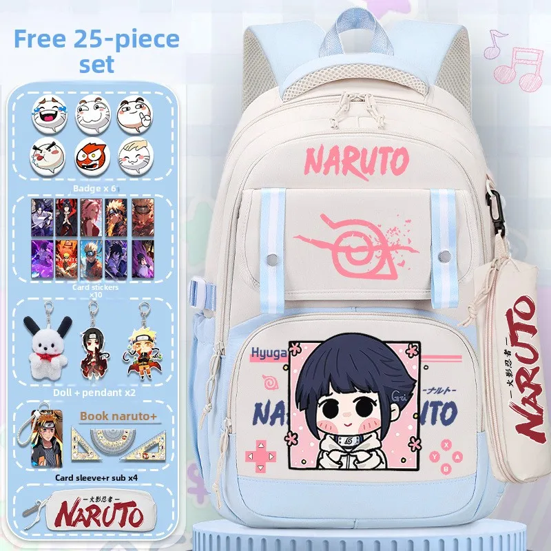 

Anime ninja large capacity collaboration backpack for elementary school boys Sasuke Uchiha Uchiha clan new style design