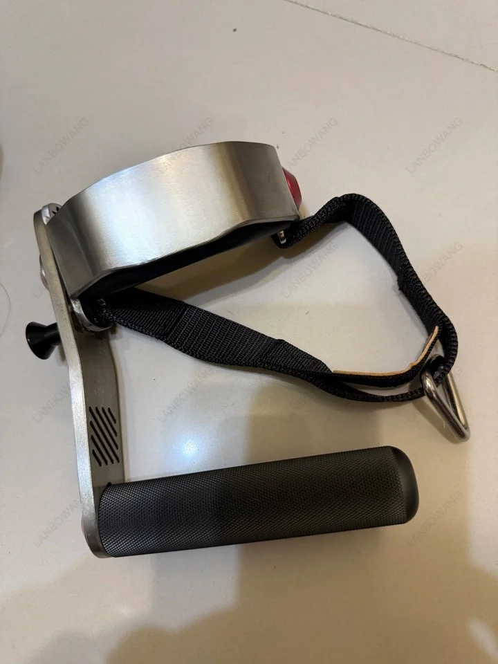 Side Flat Handle Gantry Handle Left And Right Adjustable Cable Fitness Accessories For Shoulder Training