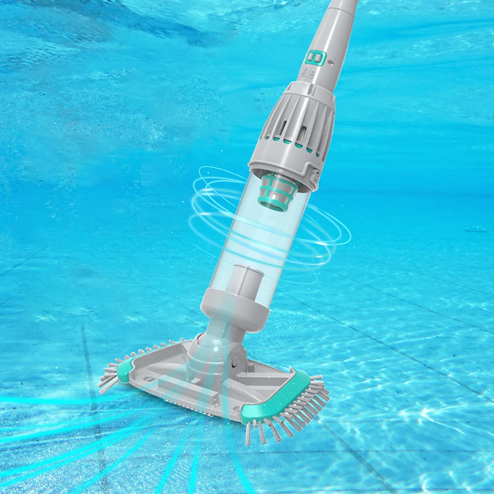 

Electric Pool Cleaner Cordless Handheld Pool Vacuum Cleaner Battery Powered for Above Ground Pool
