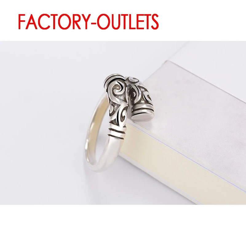 New Arrival 925 Sterling Silver Resizable Ring Fashion Jewelry Classic Vintage Style  Best Gift For Men Women Party Engagement