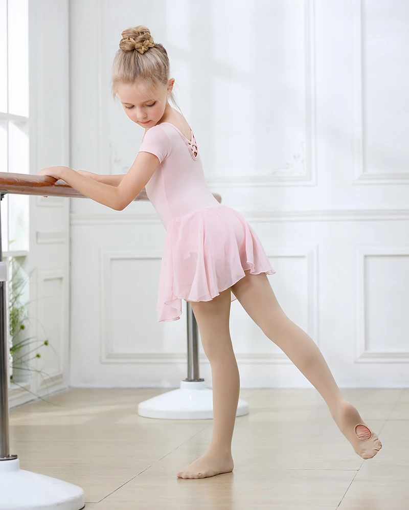 Prinzessin Baby Mädchen Ballett Strumpfhosen Hohe Elastizität Tanz Strumpfhosen Mit Loch Frühling Herbst Frauen Infant Kinder Student Strümpfe – Detail 3