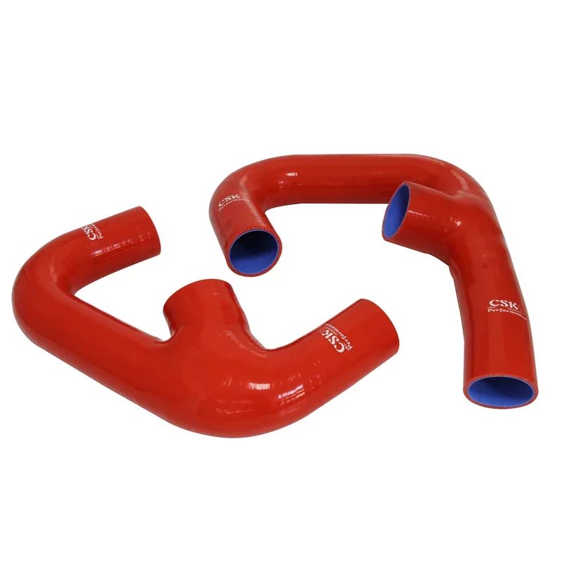 Upgrade Silicone Intercooler Intake Hose For VW Golf R GTI MK7 2.0T 15-17