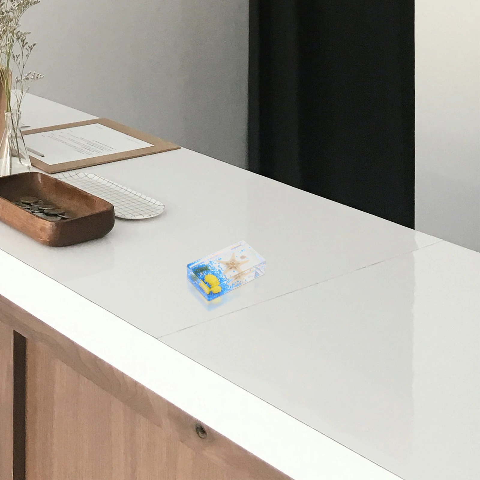 

Resin Sea Star Specimen Paperweight Ocean Life Educational For Marine Animal Collection Art Supplies Decor