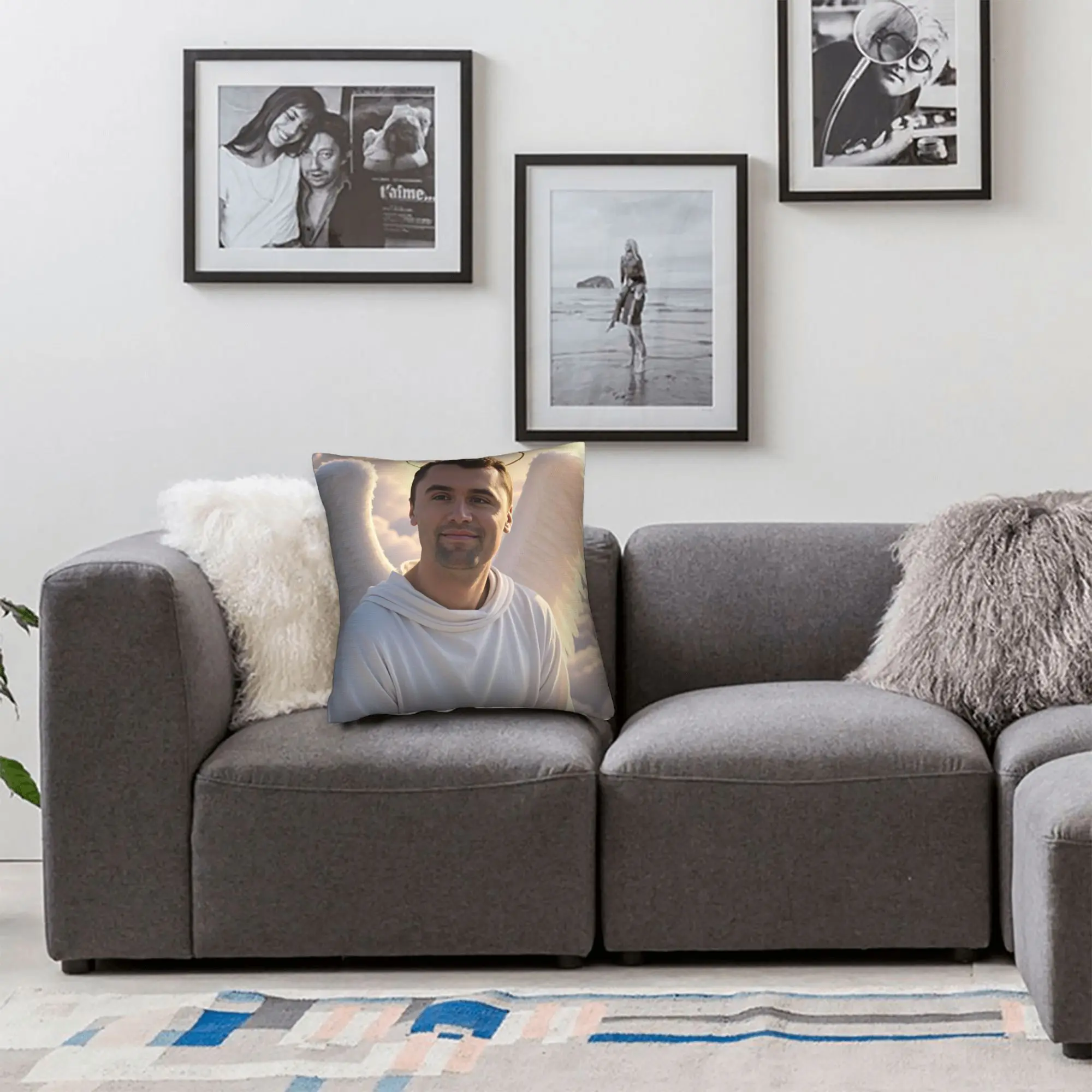 Funny Charlie Kirk Pillow Cover  Square Pillow Case Cushion Cover Fashion Design Pillowcases For Chair Sofa Home Decoration