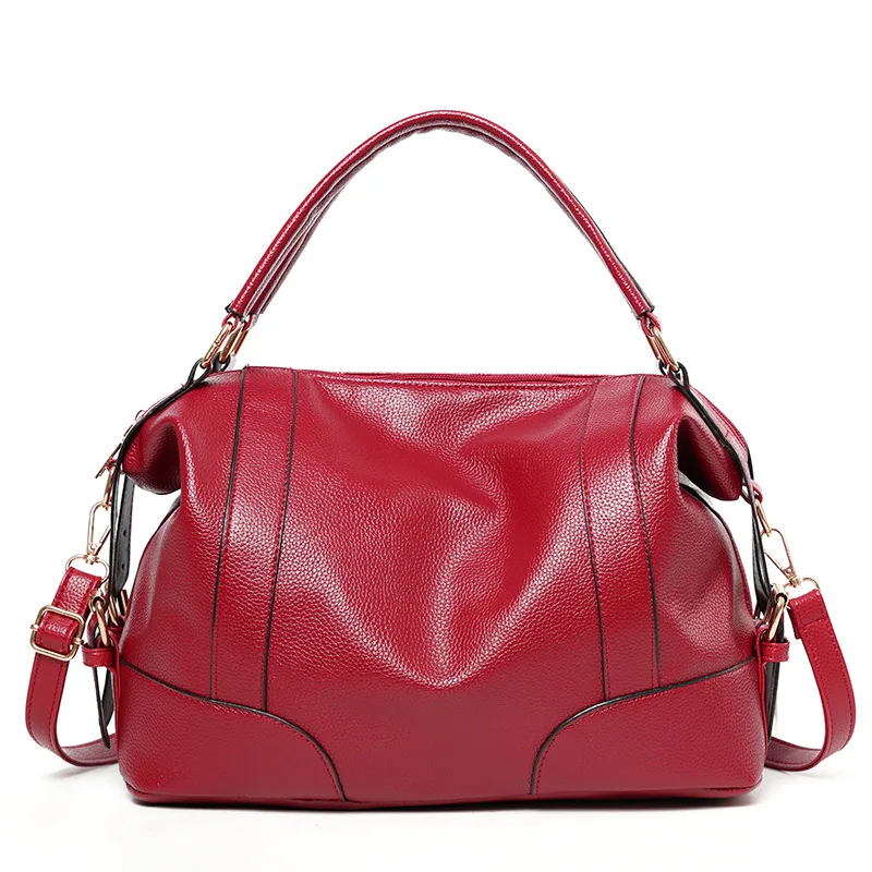 

TRAVEASY 2024 New Bag Women's Classic Casual Fashion Soft Bag Women's Diagonal Hand Bill of Lading Shoulder Bag Top-handle Bags