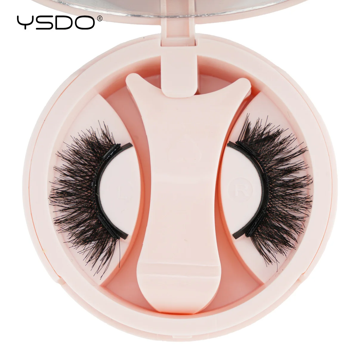 YSDO Magnetische Wimpern 1 Paar Natürliche Magnetische Nerz-Kunstwimpern Wiederverwendbare Flauschige Dicke 3D Falsche Wimpern mit Applikator Klebefrei – Detail 25