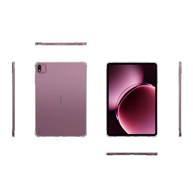 TPU Clear Case For Xiaomi Pad 9/9 Pro Max 3.3 Inch 11.2/12.5 M656BA 2612CRPFFC M367FC, Soft Silicone funda Tablet Cover shell