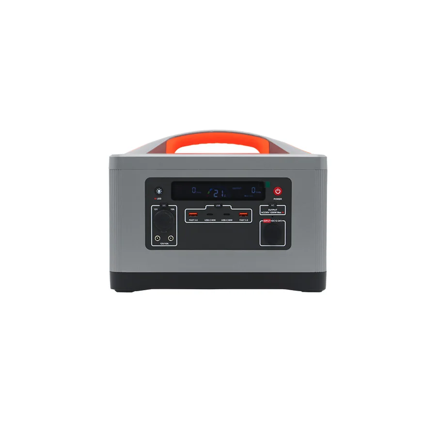 Outdoor Power Station 1200w Solar Portable Power Station Outdoor Electric Box Lifepo4 Battery For Outdoor Camping