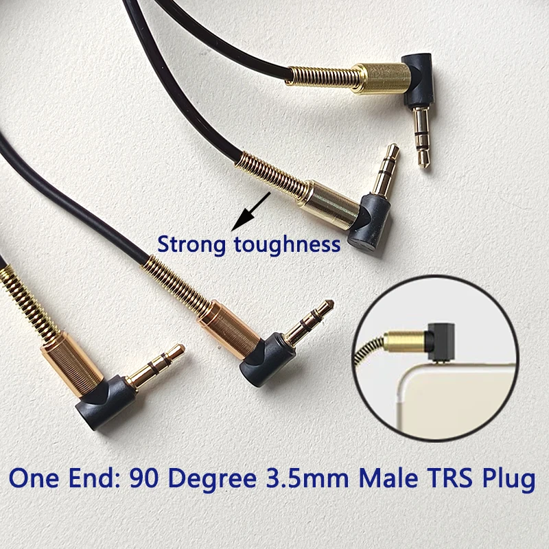 1 шт. 90-градусный аудиокабель – обзор и цена Coiled Usb Cable
