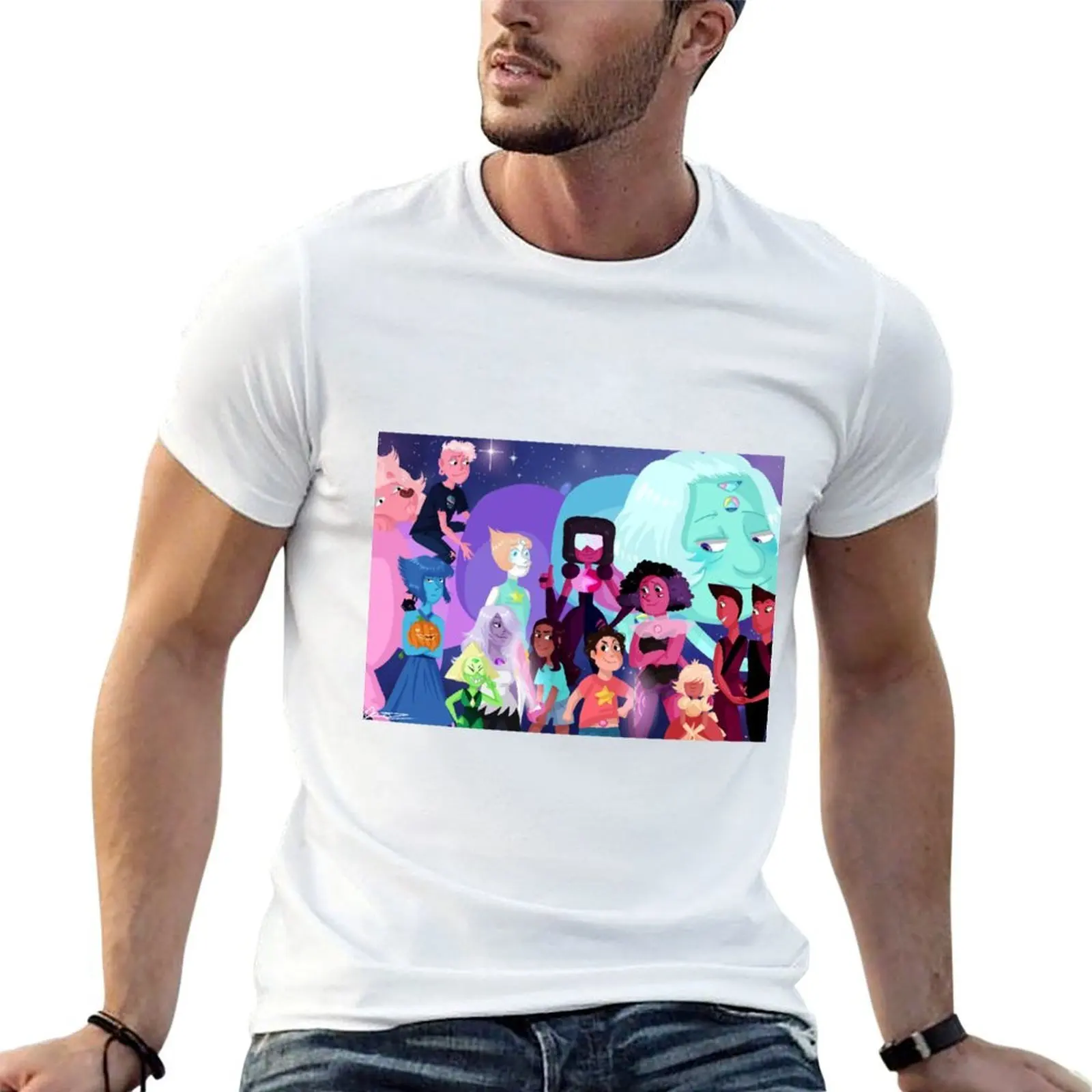 steven universe T-Shirt cotton t shirt man t shirts designer mens graphic t shirts T-shirt