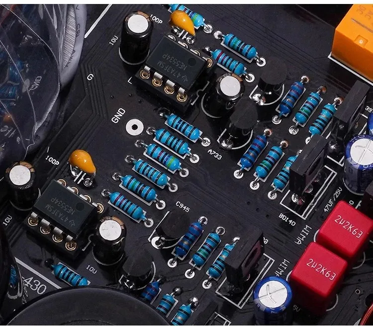 SUQIYA Replika Accuphase C-3850 Wzmacniacz Przedwzmacniacz Kombinator Domowy Wzmacniacz Dużej Mocy 180W Bluetooth 5.3