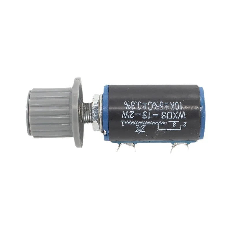 Single10KPrecision Multi-Ring Wire-Wound Potentiometer（With Big Knob）High Quality Adjustable Resistor（10Circle）