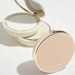 Judydoll Transparent Beige Compact Powder Oil Control & Makeup Matte Finishing Long Lasting Pressed Powder Soft Focus Foundation