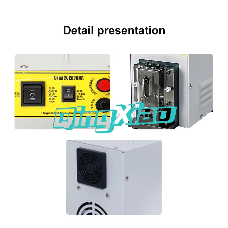 Industrial Machinery Cable Manufacturing Equipment Connector Crimping Machine Automatic Crimping Device In Cable Production Line view 4