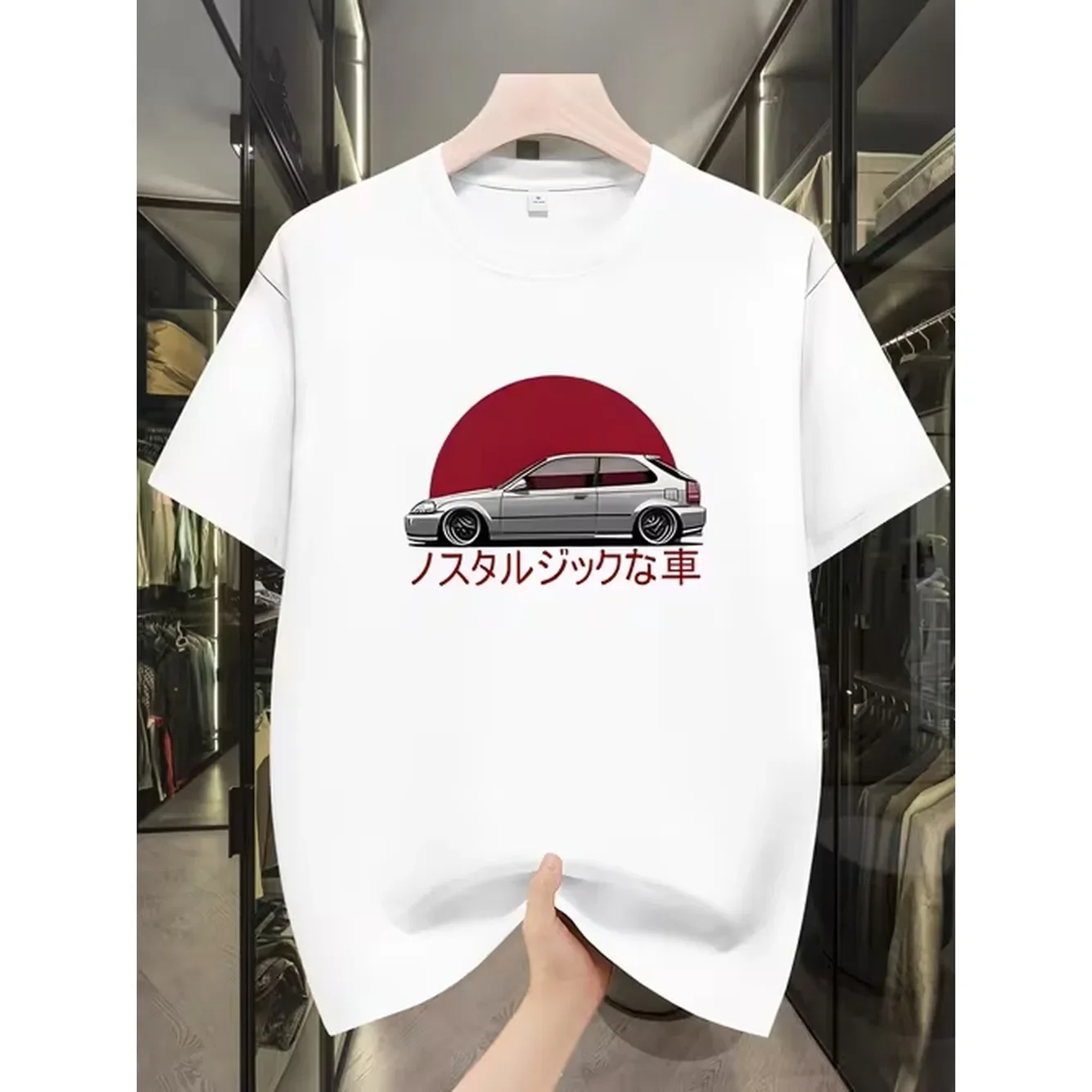 Loose Short Sleeved T Shirt Popular Trendy Mens 2025 Round Neck T Shirt Versatile