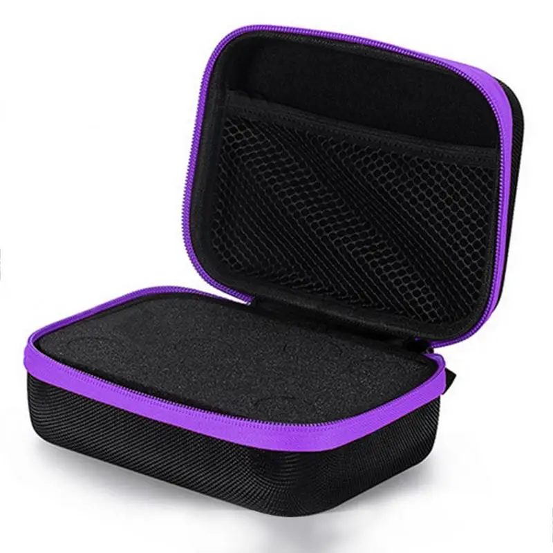 Compartment Essential Oil Bag 12 Bottles 5ML 10ML 15ML Perfume Oil Storage Box Travel Portable Essential Oil Organizer